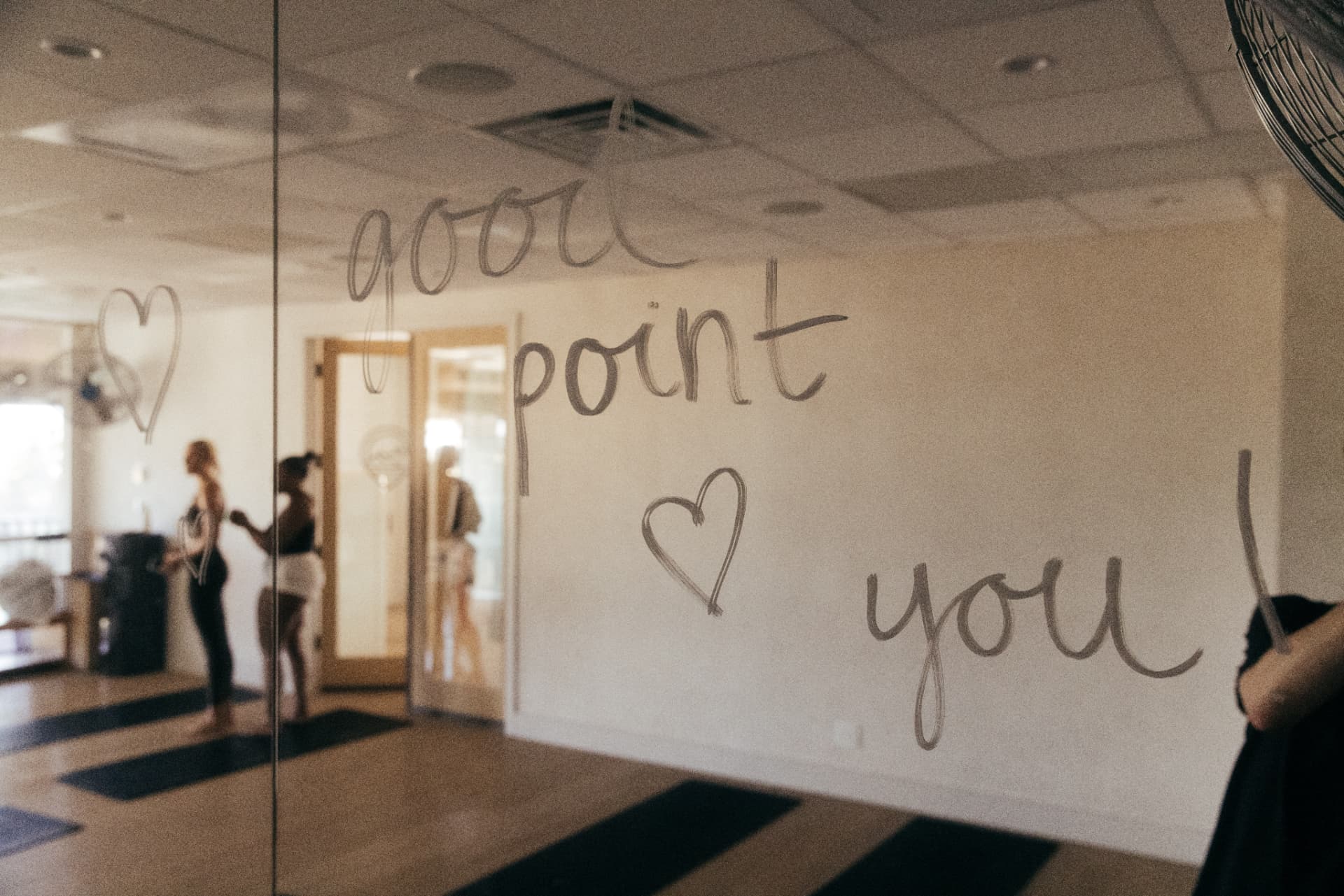 The infrared studio at Good Point Pilates